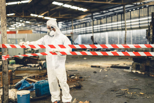 Professional Biohazard technician working in Ballico, CA